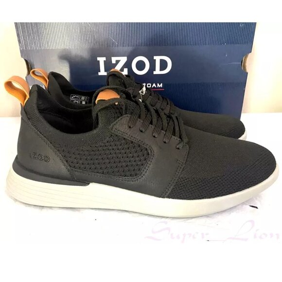 NEW IZOD Men\'s Bannnister Memory Foam Lace-up Sneaker Shoes main image 5